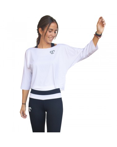 CAMISETA NICOLE BLANCA